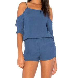 Exposed Shoulder Romper